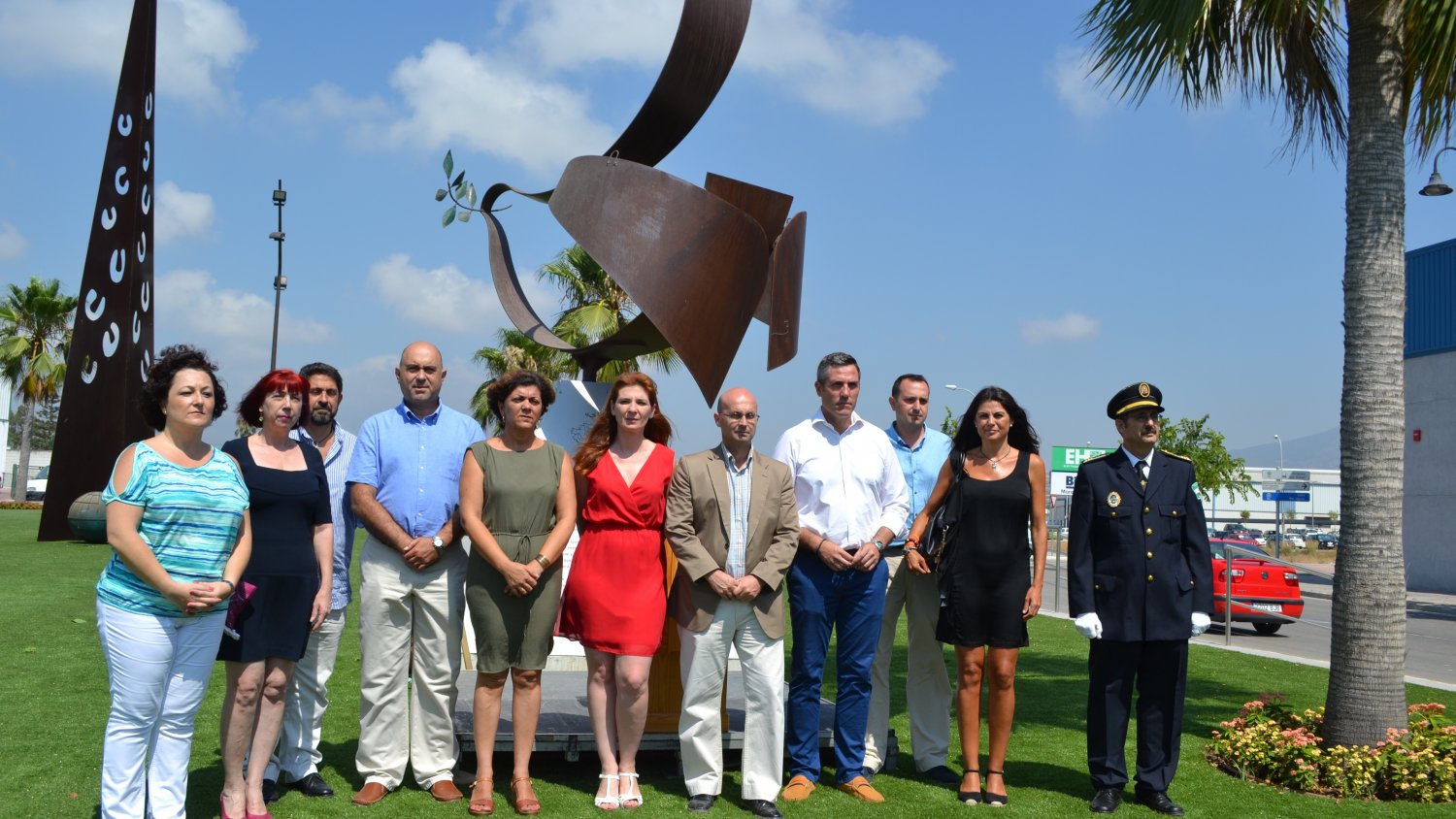 Mijas rinde homenaje a las víctimas del terrorismo en el aniversario del asesinato de Miguel Ángel Blanco