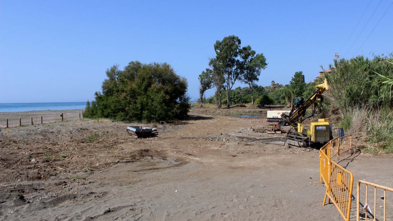 El Ayuntamiento de Estepona inicia un nuevo tramo del corredor litoral