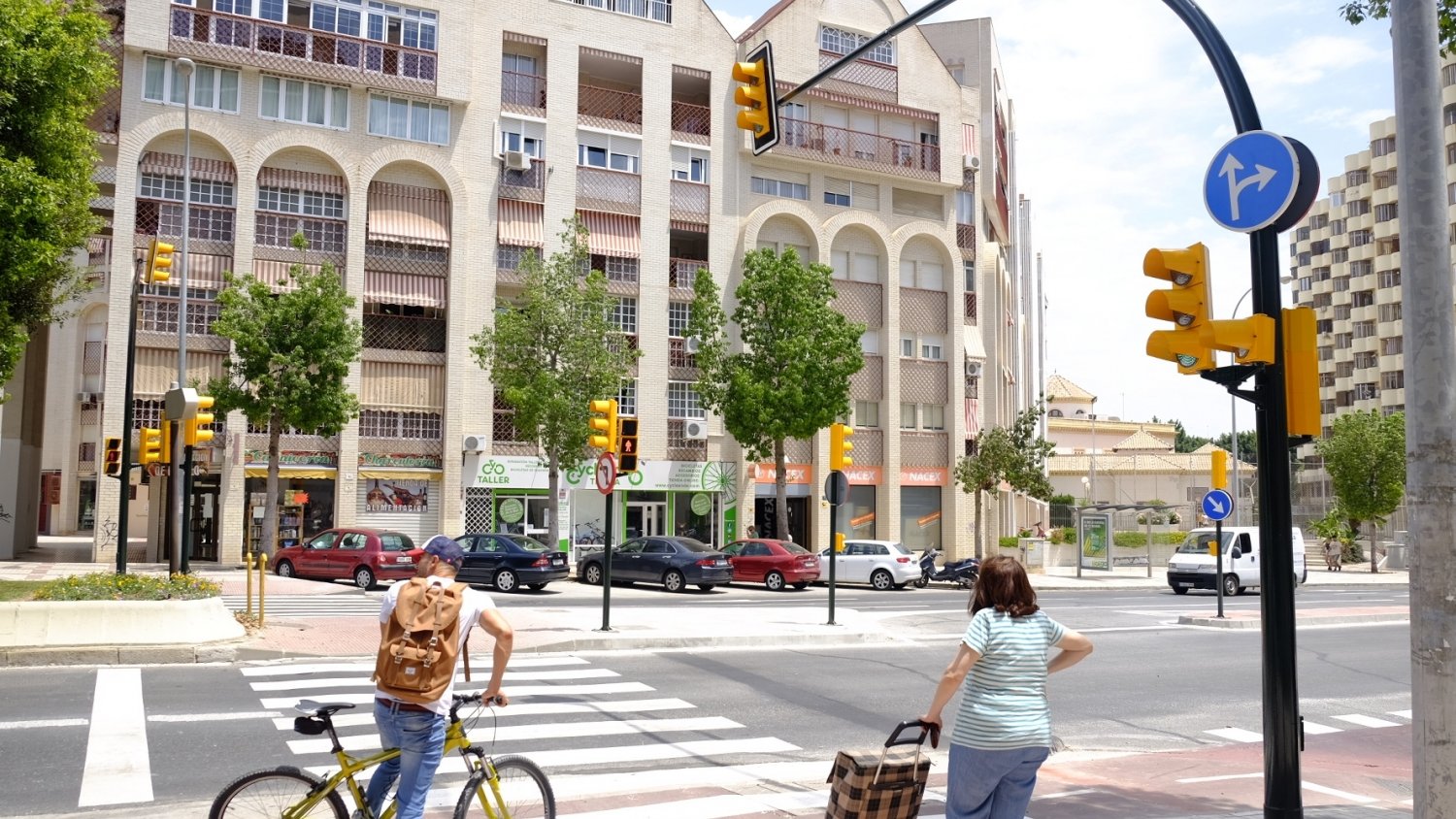 El Ayuntamiento de Málaga invierte 96.606 euros en nueva semaforización