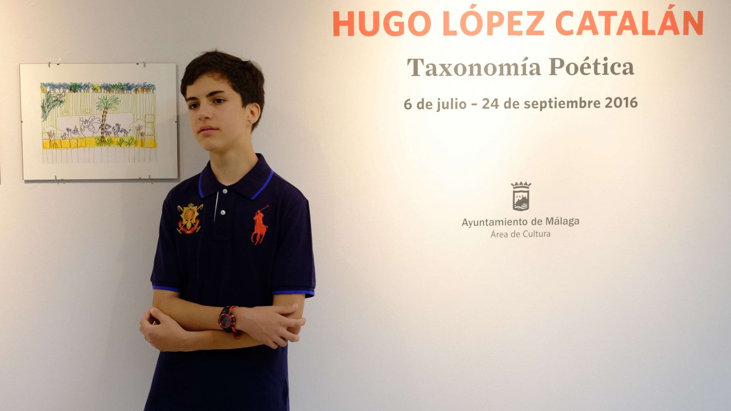 La Sala Moreno Villa acoge la exposición 'Taxonomía Poética' del joven artista Hugo López Catalán