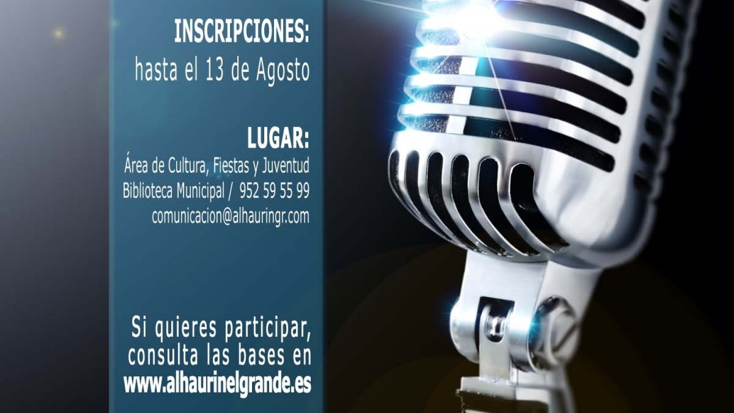 El Concurso Música Joven repite en Alhaurín el Grande