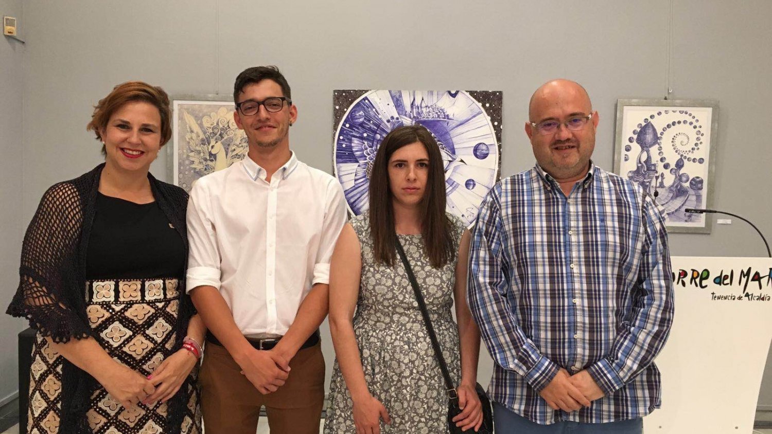 Inaugurada la exposición “Emerging Talents” de Torre del Mar