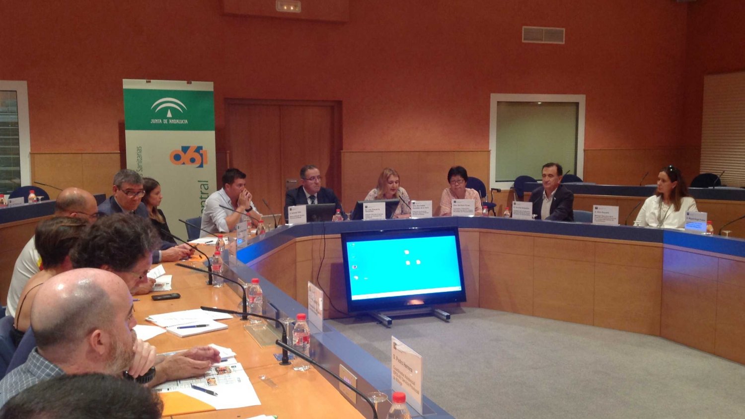 Miembros del comité organizador de los XXI Juegos Mundiales de Deportistas Trasplantados visitan la Empresa Pública de Emergencias Sanitarias