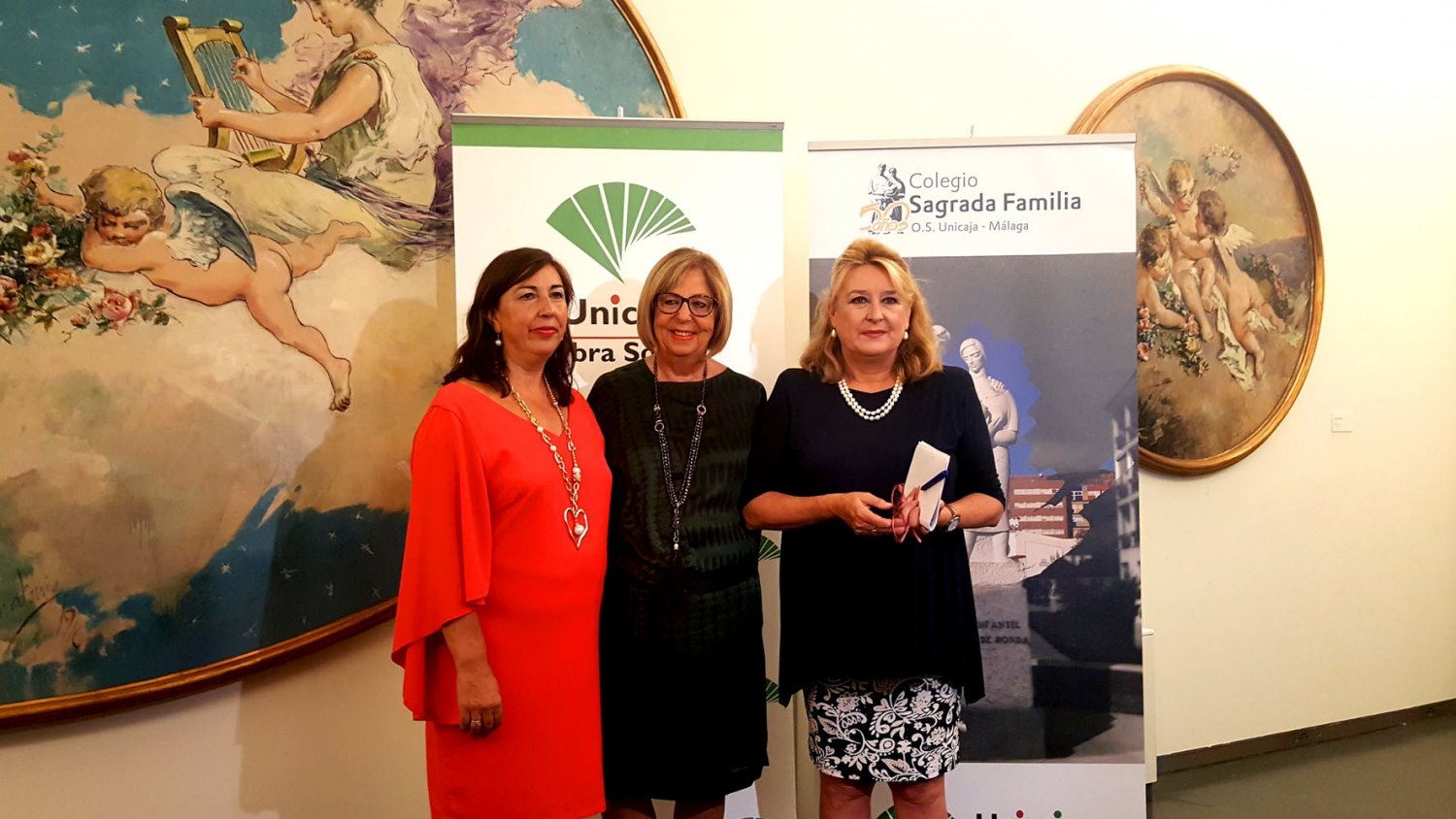 Unicaja clausura el 50 aniversario del colegio 'Sagrada Familia' de Málaga