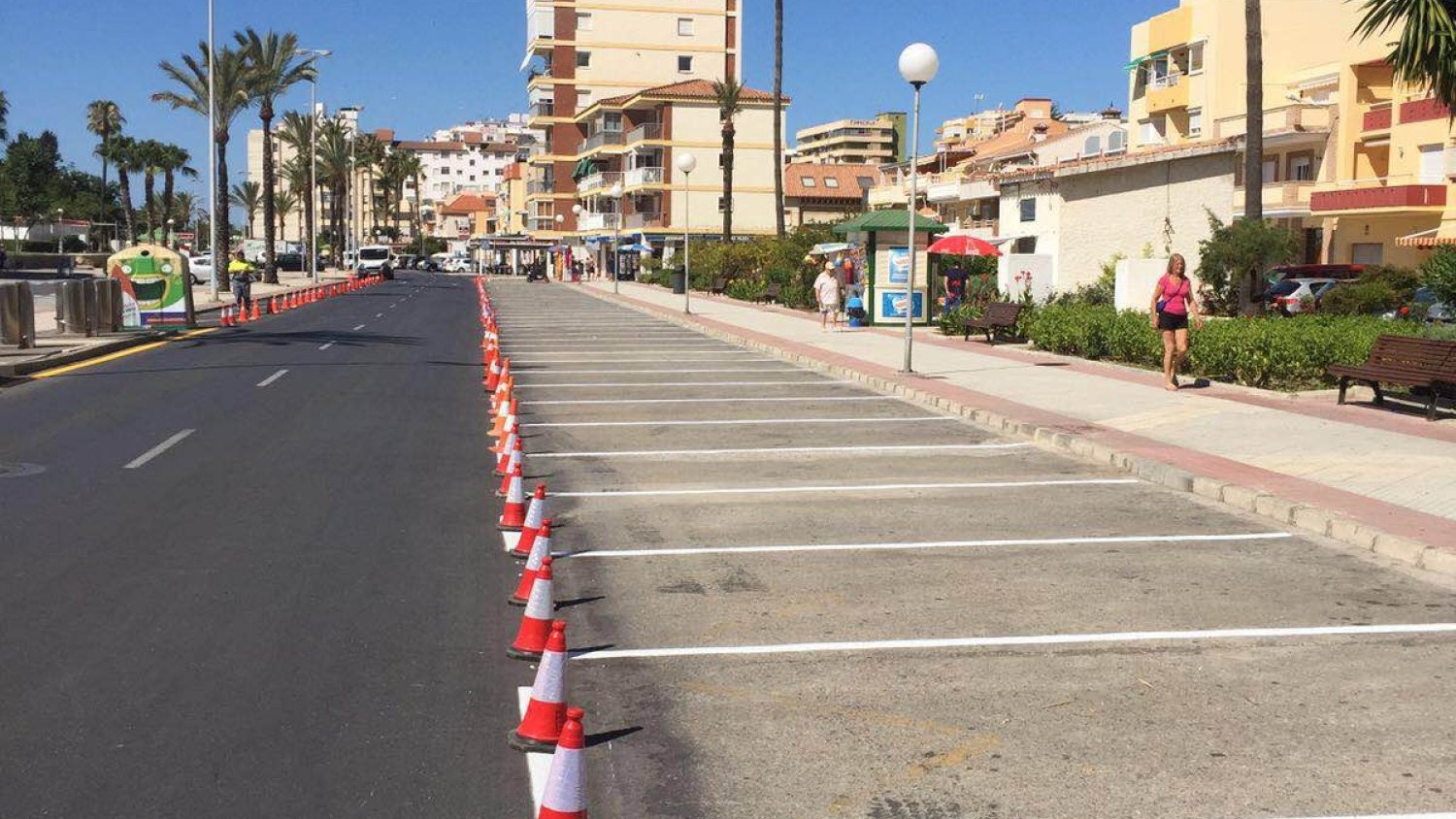 Torre del Mar habilita 60 nuevas plazas de aparcamientos sin coste para usuarios