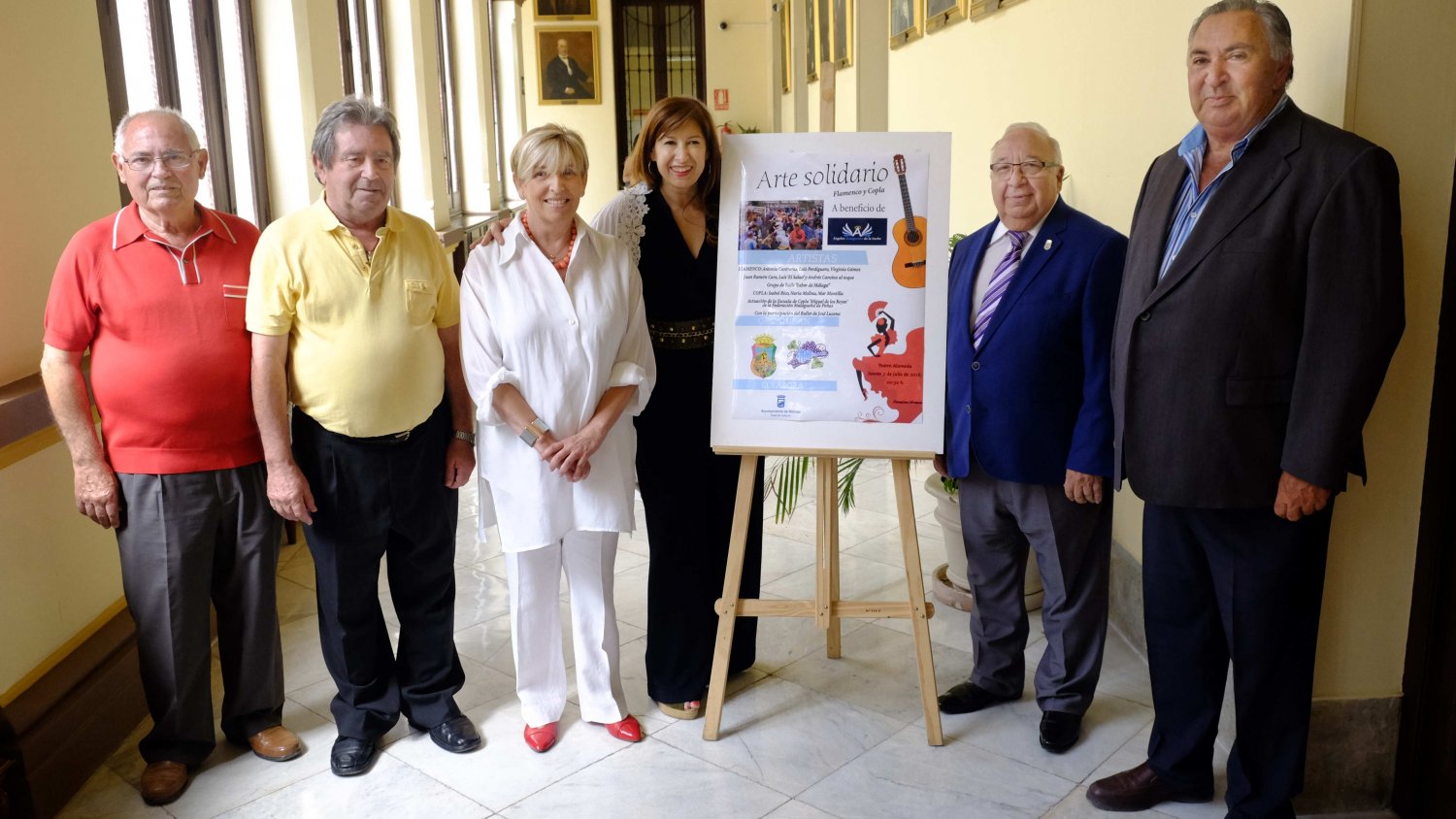 Los Peñistas Malagueños se unen en un espectáculo a beneficio de los Ángeles de la Noche