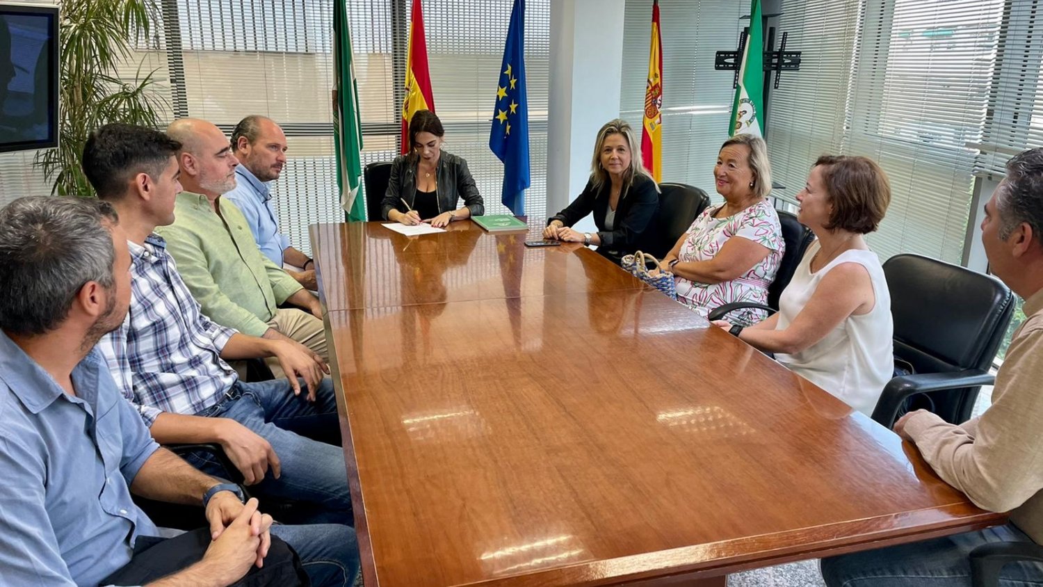 Comenzadas las obras para ampliar la Ciudad de la Justicia de Málaga con una inversión de más de medio millón de euros