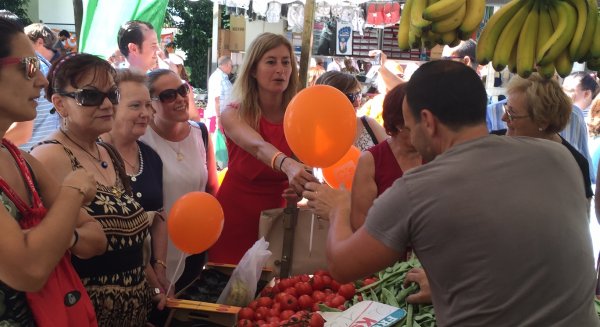 Irene Rivera reclama una solución al problema de movilidad entre Rincón de la Victoria y el Aeropuerto de Málaga