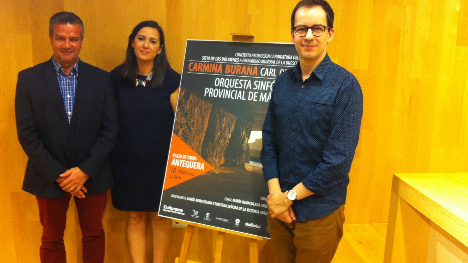 La Orquesta Sinfónica Provincial interpretará el 'Carmina Burana' para promocionar Los Dólmenes de Antequera