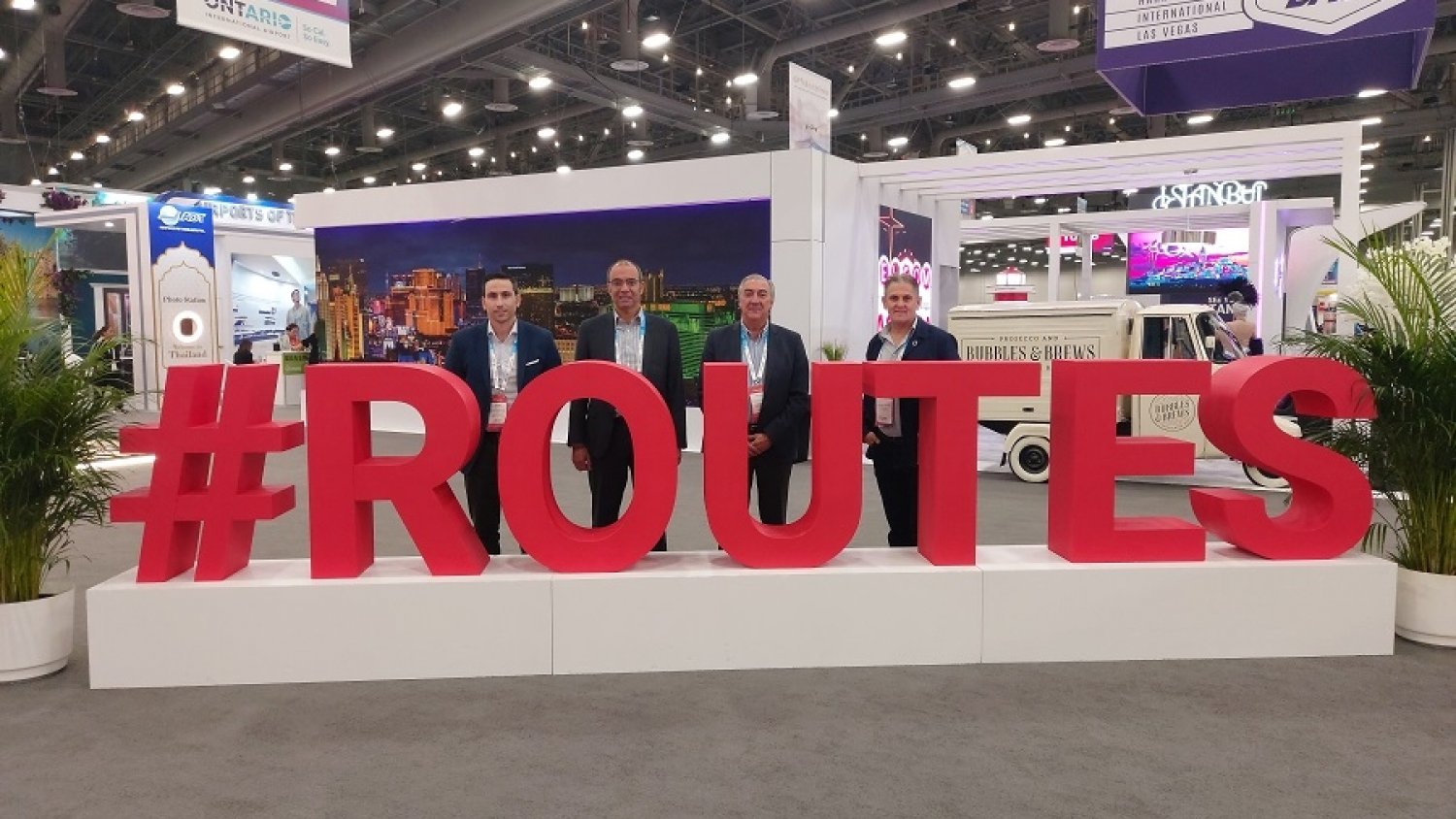 Turismo Costa del Sol participa en Routes World 2022 en Las Vegas para avanzar en la conectividad