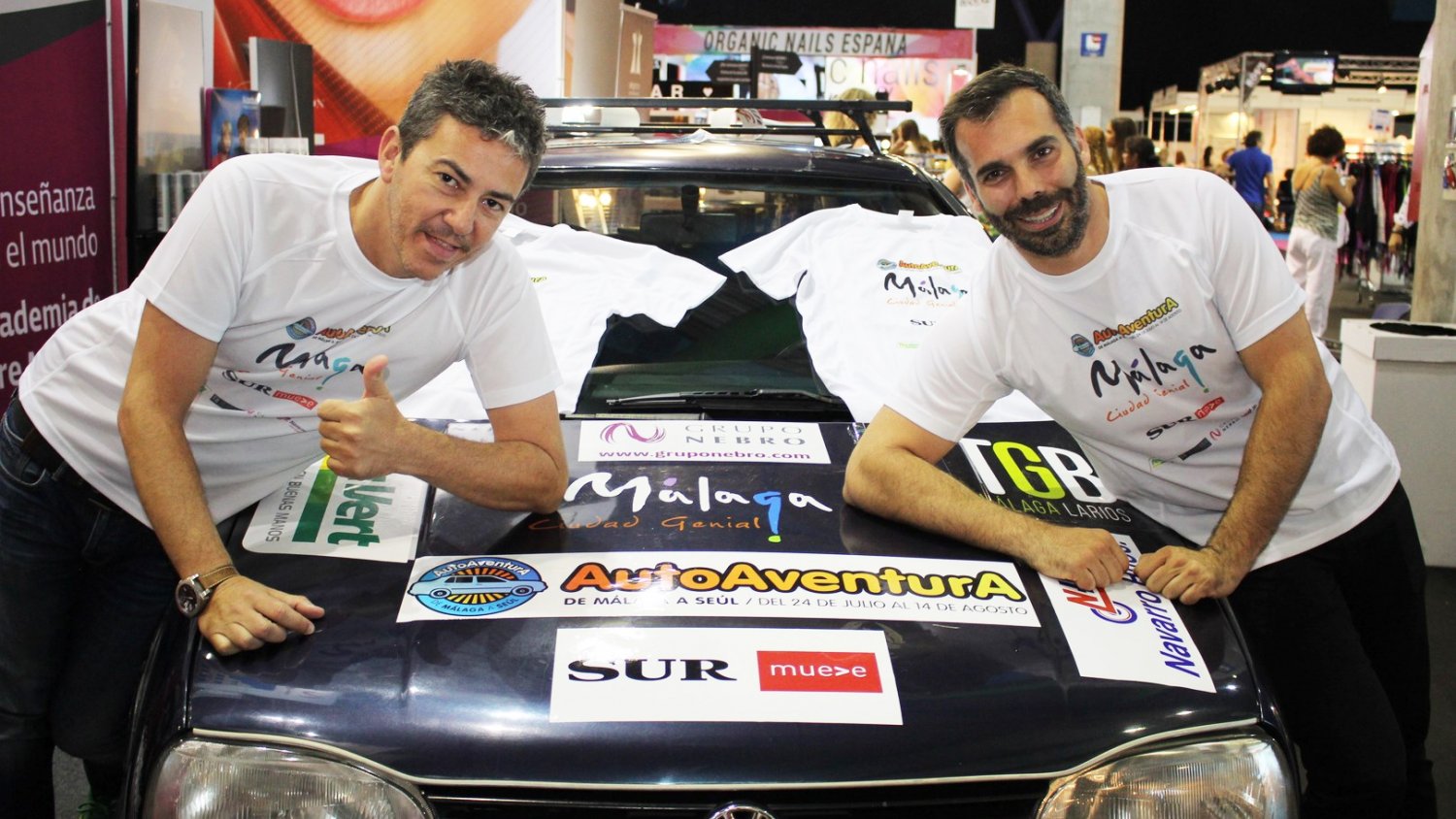 Dos jóvenes malagueños emprenden una AutoAventura que les llevará hasta Seúl