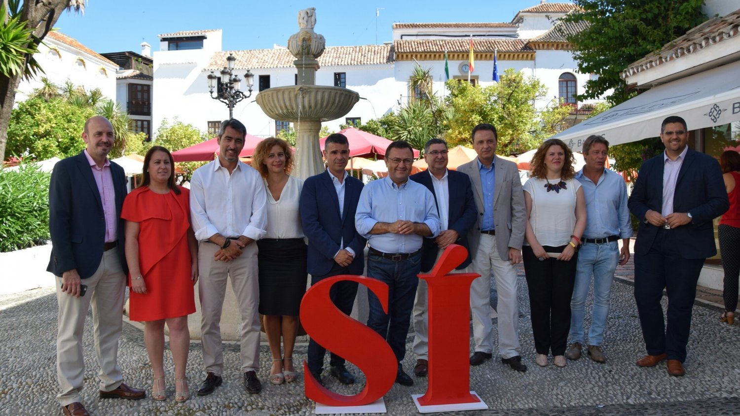 El PSOE pide el voto para llevar a España el cambio que comenzó hace un año en los ayuntamientos de la provincia de Málaga