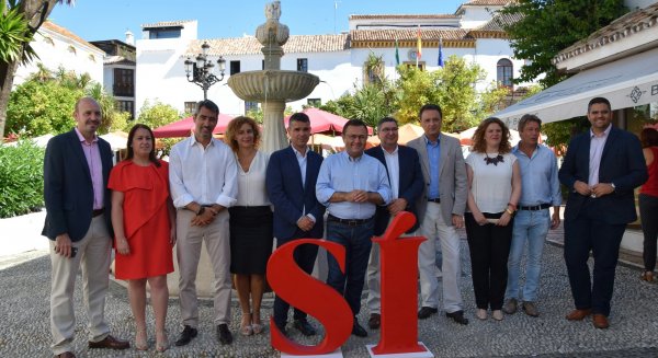 El PSOE pide el voto para llevar a España el cambio que comenzó hace un año en los ayuntamientos de la provincia de Málaga