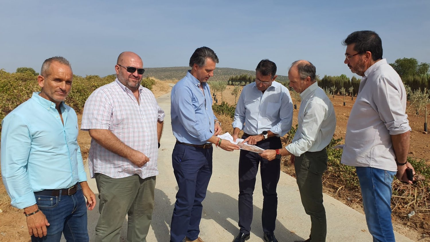 La Junta finaliza la ejecución de los caminos rurales de la Camorra y de las Arenas