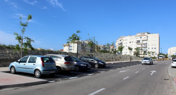 El Ayuntamiento de Estepona concluye la primera obra en la zona del Parque de Bomberos