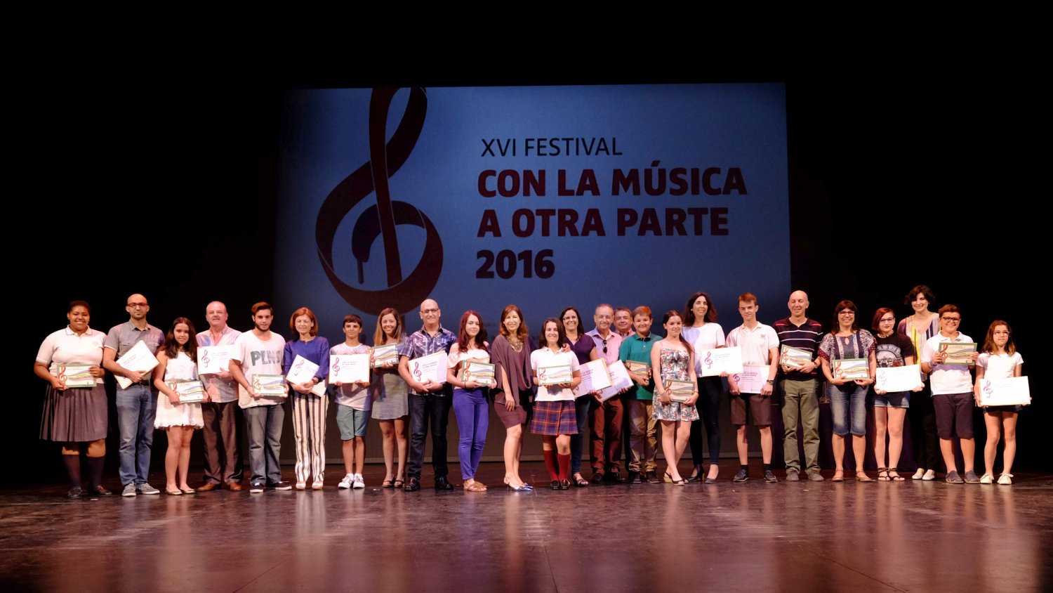 Clausurado el XVI Festival 'con la música a otra parte' con la participación de cerca de 350 escolares