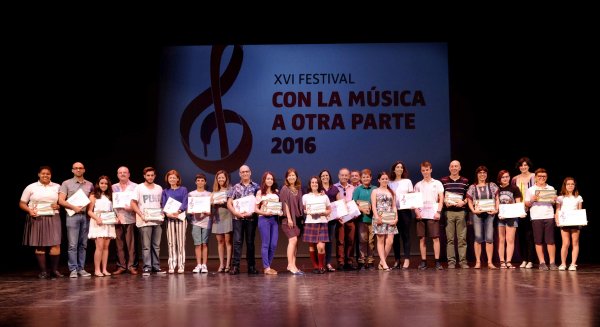 Clausurado el XVI Festival 'con la música a otra parte' con la participación de cerca de 350 escolares