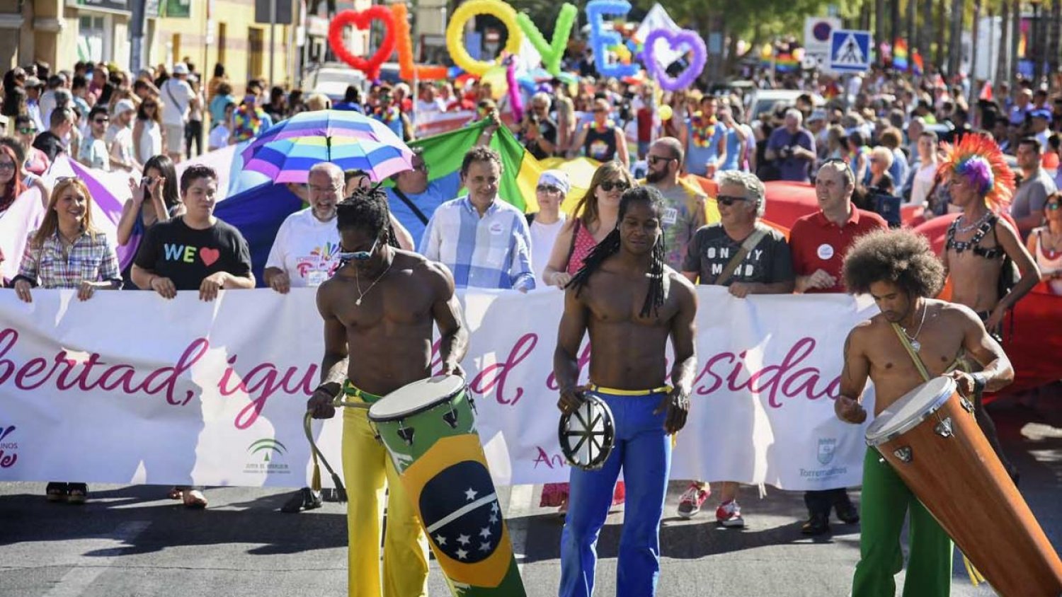 Más de 30.000 personas asisten al segundo Pride de Torremolinos