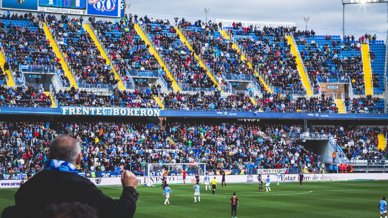 La Rosaleda, estadio libre de humos