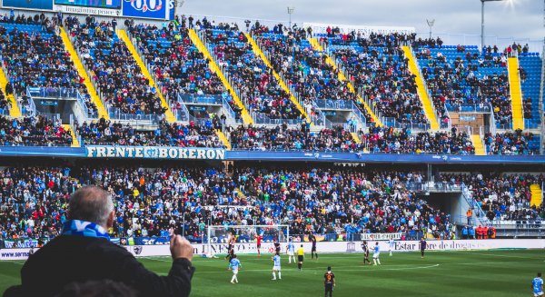 La Rosaleda, estadio libre de humos