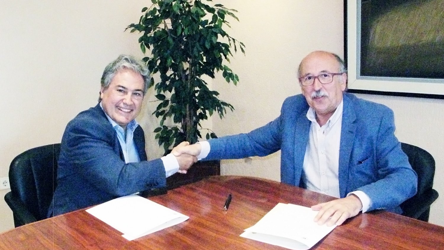 Firmado un convenio de colaboración con el Colegio Profesional de Periodistas de Málaga