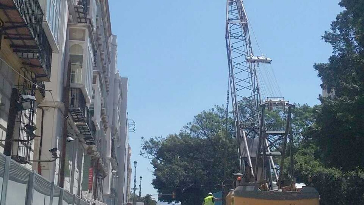 El Metro de Málaga dispone de la maquinaria para ejecutar las pantallas