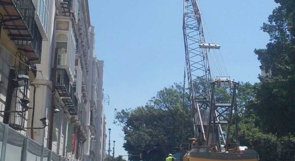 El Metro de Málaga dispone de la maquinaria para ejecutar las pantallas