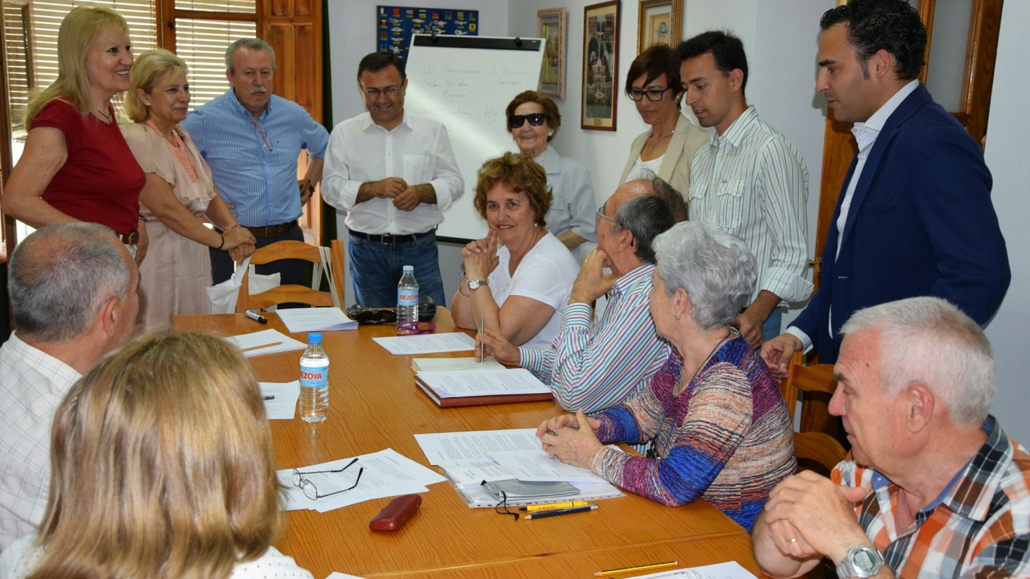 Heredia asegura que sólo el PSOE garantiza las pensiones frente a PP y Podemos