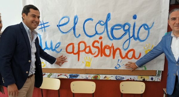 Moreno propone a Díaz un gran pacto por la Educación y le insta a abandonar el “seguidismo” a fuerzas extremistas