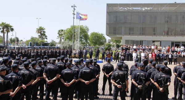 La Diputación acoge el acto institucional conmemorativo del 25 aniversario de la creación de la quinta Unidad de Intervención de la Policía Nacional