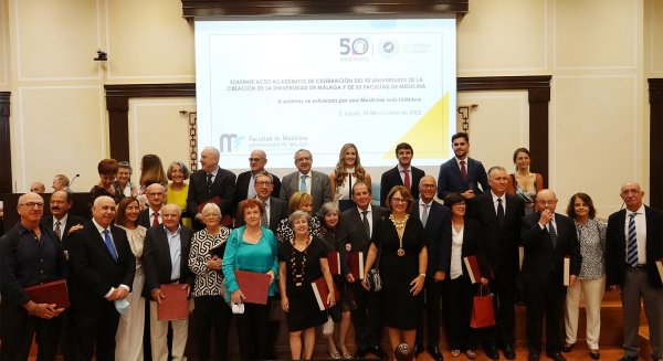 UMA.- Medicina celebra su 50 aniversario con el reto de seguir formando sanitarios humanistas