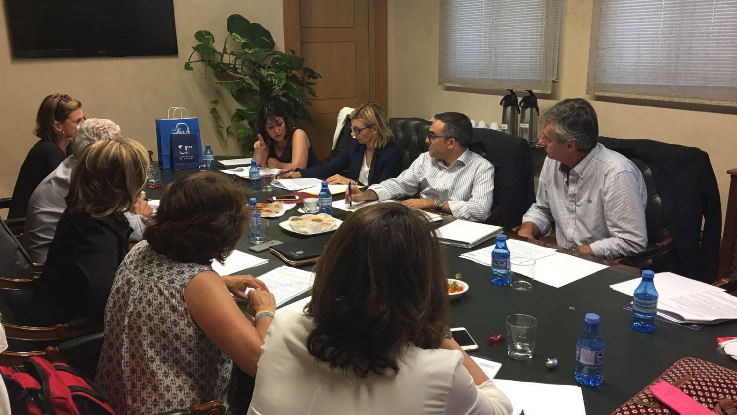 Vicerrectores de alumnos estudian en la UMA las propuestas para la evaluación final del Bachillerato