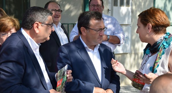 El PSOE se moviliza para denunciar el castigo de Rajoy al campo malagueño