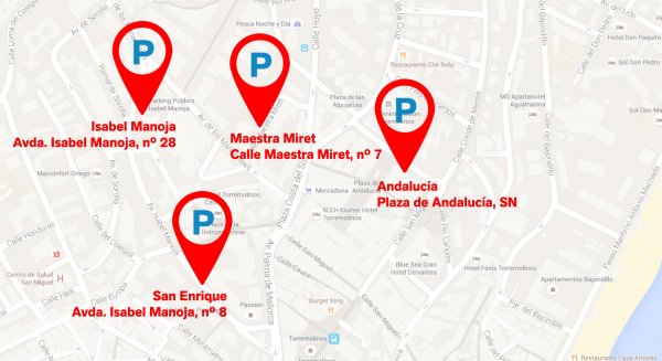 El Círculo de Empresarios de Torremolinos se une a la campaña de aparcamiento gratuito en el centro