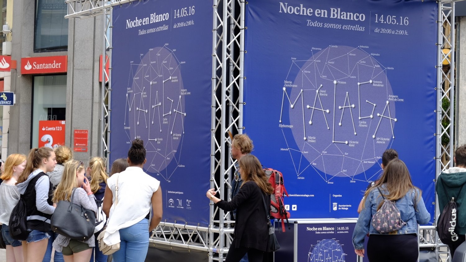 La Constelación Málaga ofrece miles de estrellas para disfrutar del programa de la Noche en Blanco