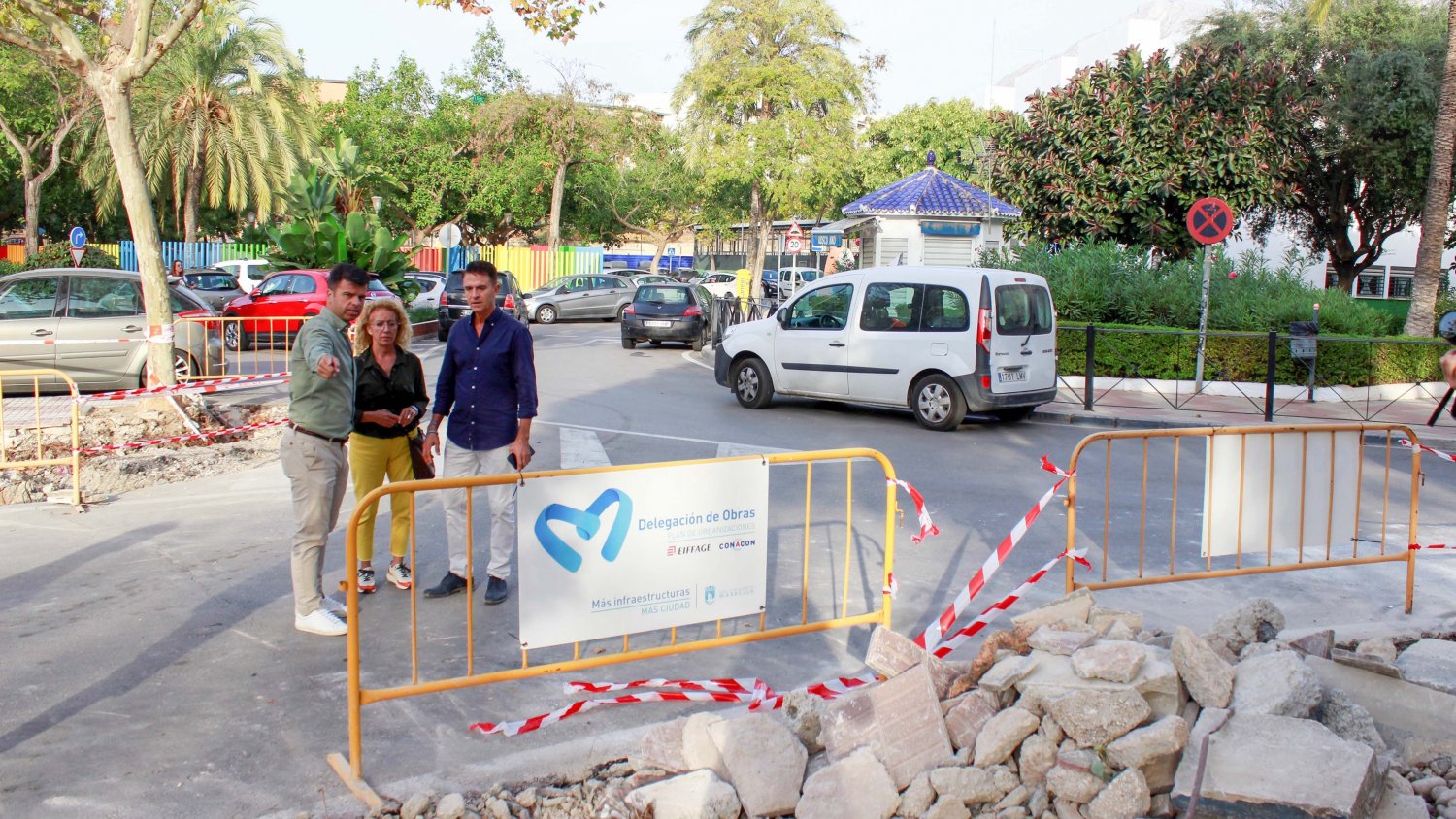 Marbella inicia un plan de actuaciones en el barrio de Plaza de Toros para mejorar la seguridad vial