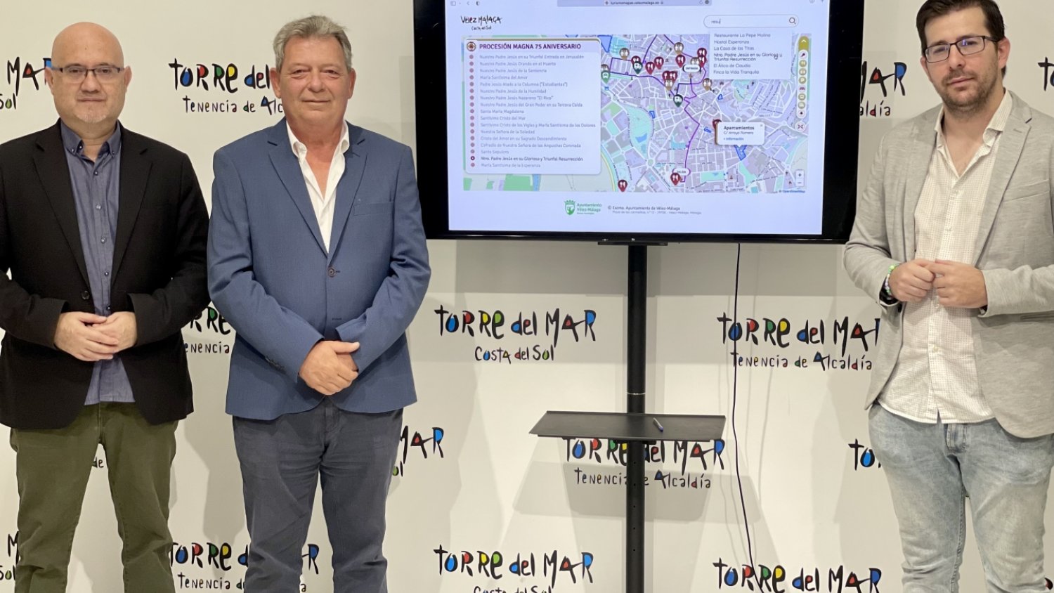 Vélez-Málaga recibe más de 10.000 visitas en su mapa interactivo durante la celebración de La Magna