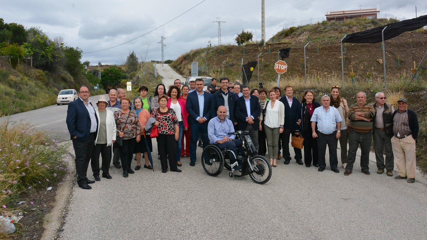 El PSOE insta a la Diputación Provincial a, que efectúe los arreglos necesarios en la intersección CN-340 de Cajiz