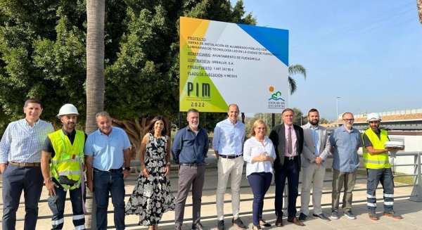 La Mancomunidad anuncia que cambiará la iluminación de mil farolas en Fuengirola