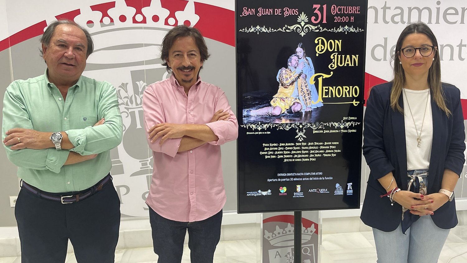 La iglesia de San Juan de Dios acoge el clásico teatral Don Juan Tenorio de José Zorrilla