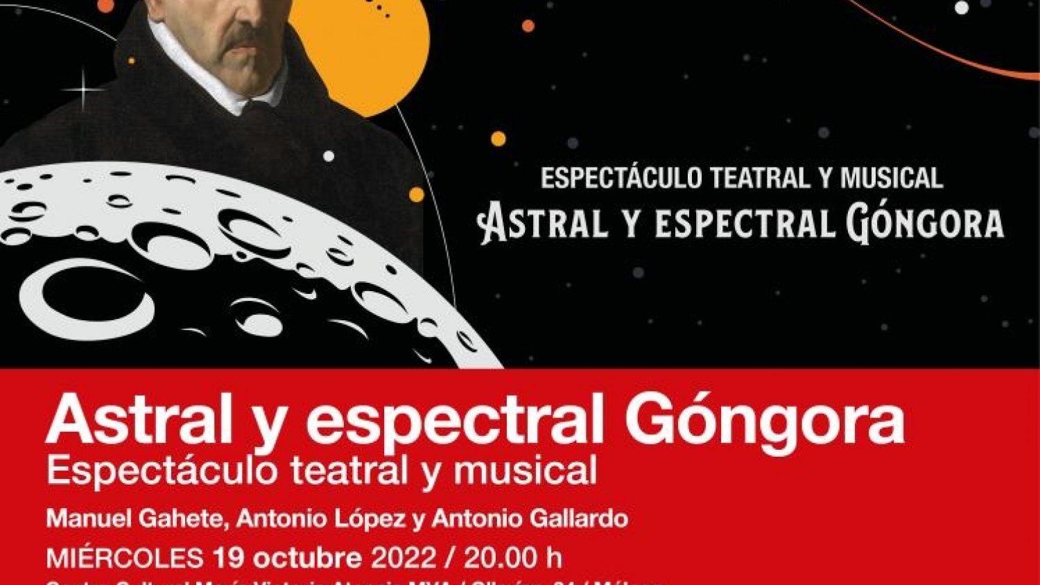 La obra de Góngora centra la próxima cita de 'Son de otoño', espectáculo poético musical en el MVA