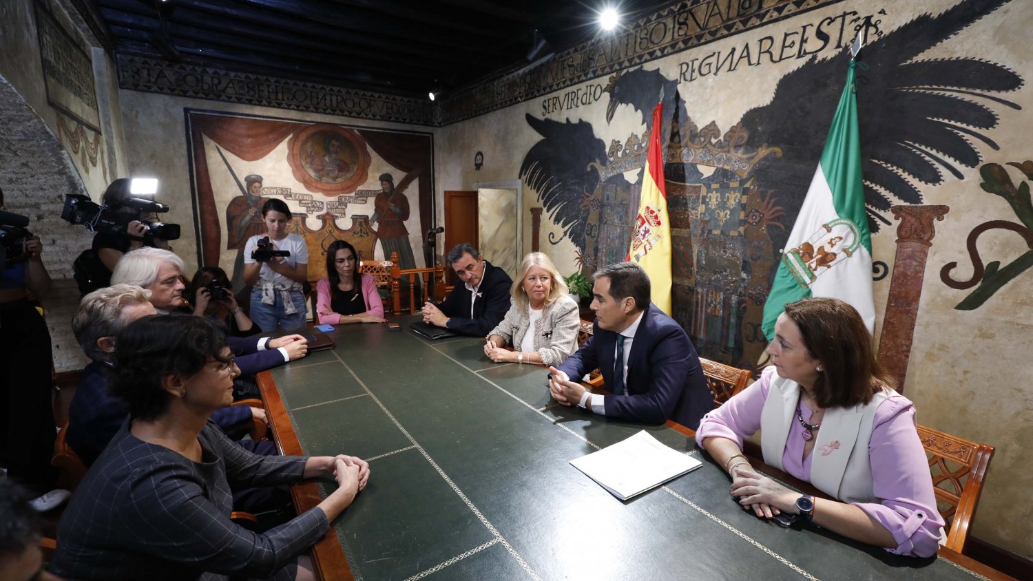 La alcaldesa destaca el compromiso de la Junta para impulsar el futuro Palacio de la Justicia de Marbella