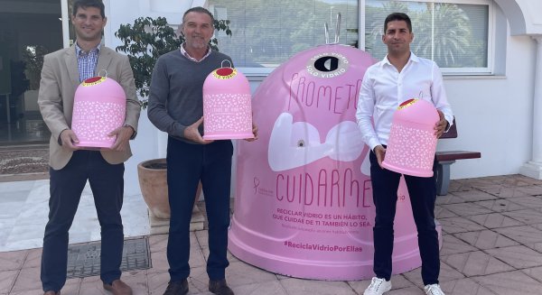 Mancomunidad y Ecovidrio presentan la campaña “Recicla vidrio por ellas”