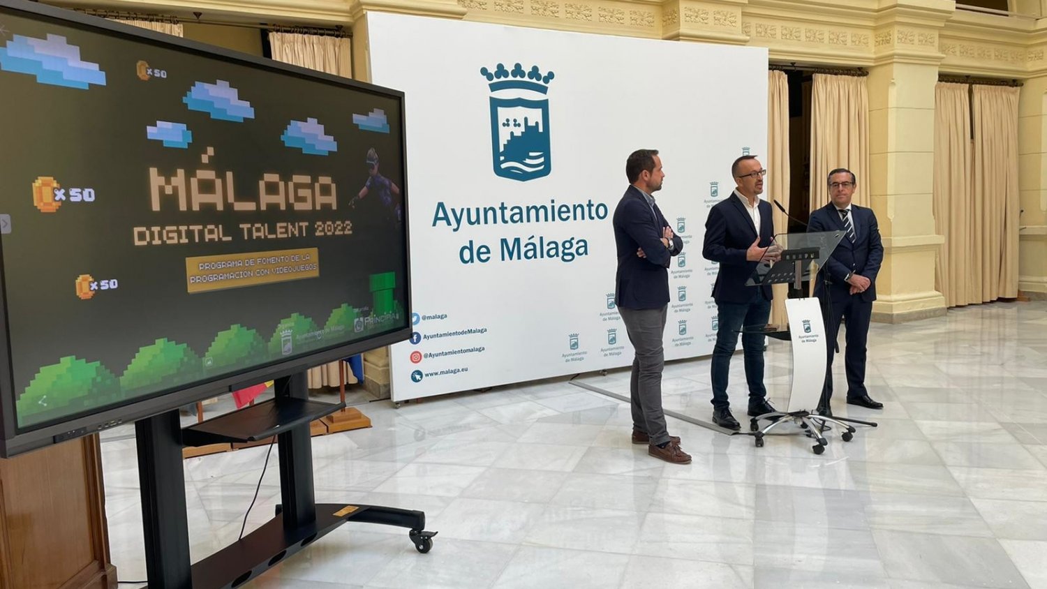 El Ayuntamiento pone en marcha el proyecto 'Málaga Digital Talent 2022' para la creación de videojuegos