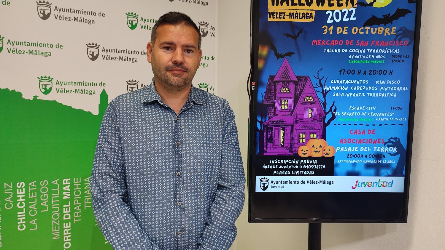 Juventud de Vélez-Málaga presenta la programación de actividades con motivo de Halloween