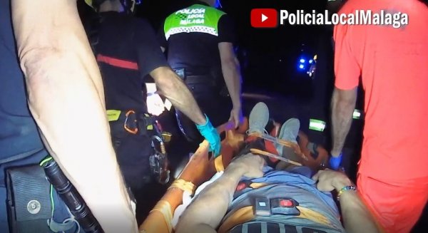 Rescatado un hombre que cayó cuando corría por el campo sufriendo lesiones que lo dejaron impedido