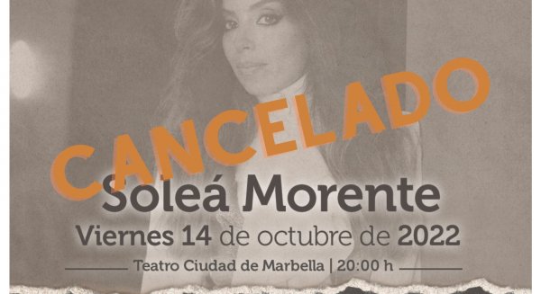 Soleá Morente cancela su participación en el ciclo ‘Cantos Velados’ por motivos de salud