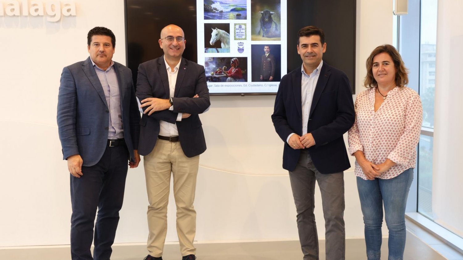Riogordo inaugura con apoyo de la Diputación el Museo Municipal de Bellas Artes