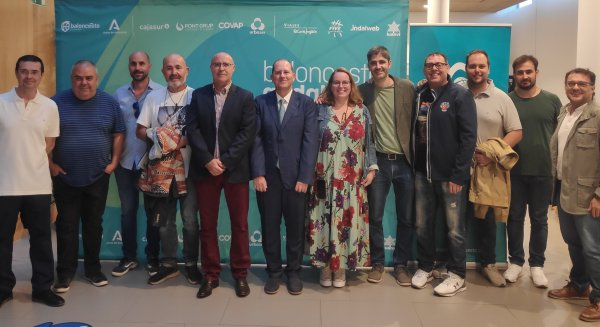 La Federación Andaluza de Baloncesto engrandece las bodas de plata de EBG Málaga