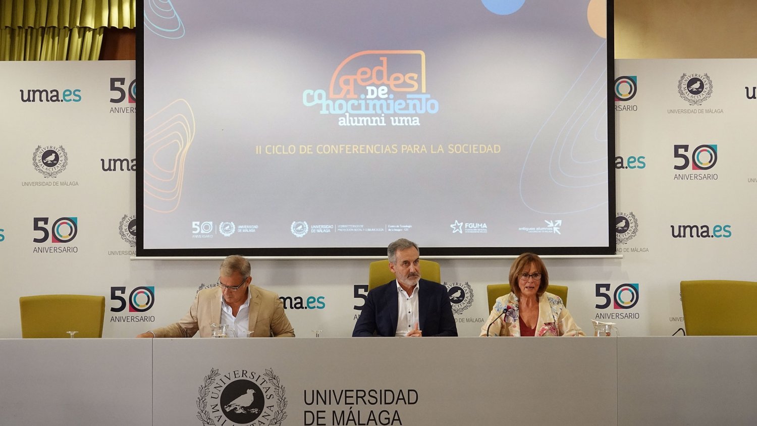 UMA.- Las vacunas COVID y los riesgos del agua en Málaga abrirán el II Ciclo de Conferencias para la Sociedad de Alumni